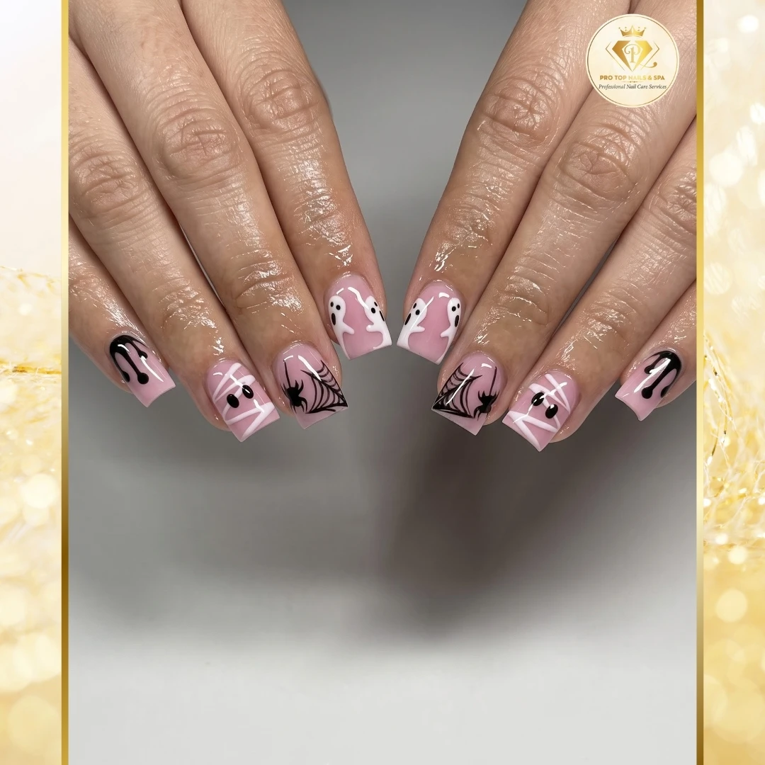 Gel nails art